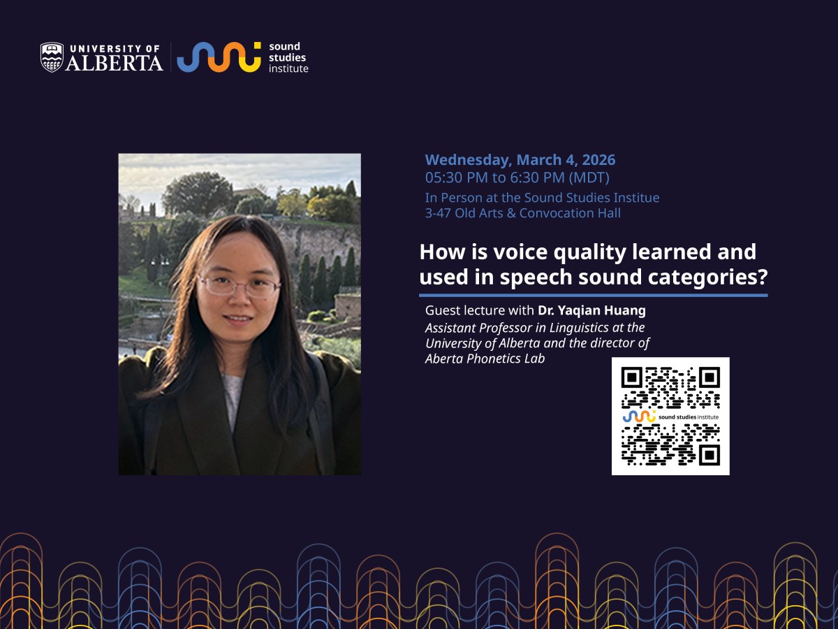 Guest lecture with Dr. Yaqian&nbsp;Huang